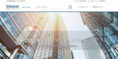 時給が高い上場企業ランキング – 会社のリアル