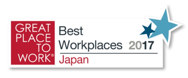 「働きがいのある会社」ランキングにおいてベストカンパニーに選出