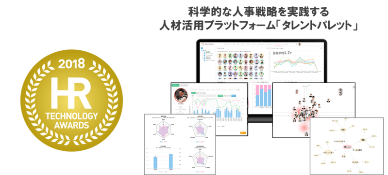 「Talent Palette」、第3回HRテクノロジー大賞の部門賞を受賞