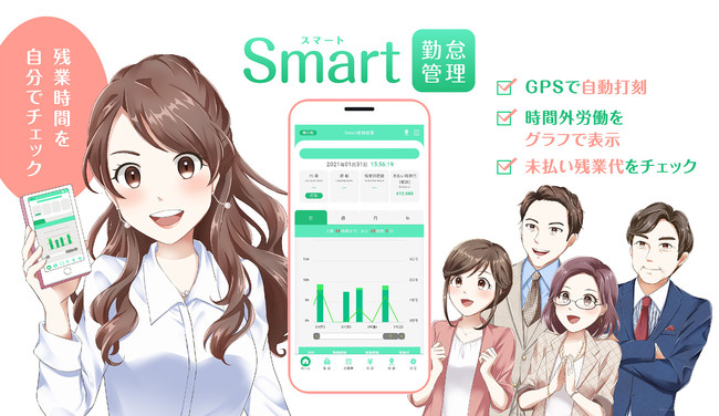 美容業界のための勤怠管理アプリ誕生！GPS機能で自動打刻